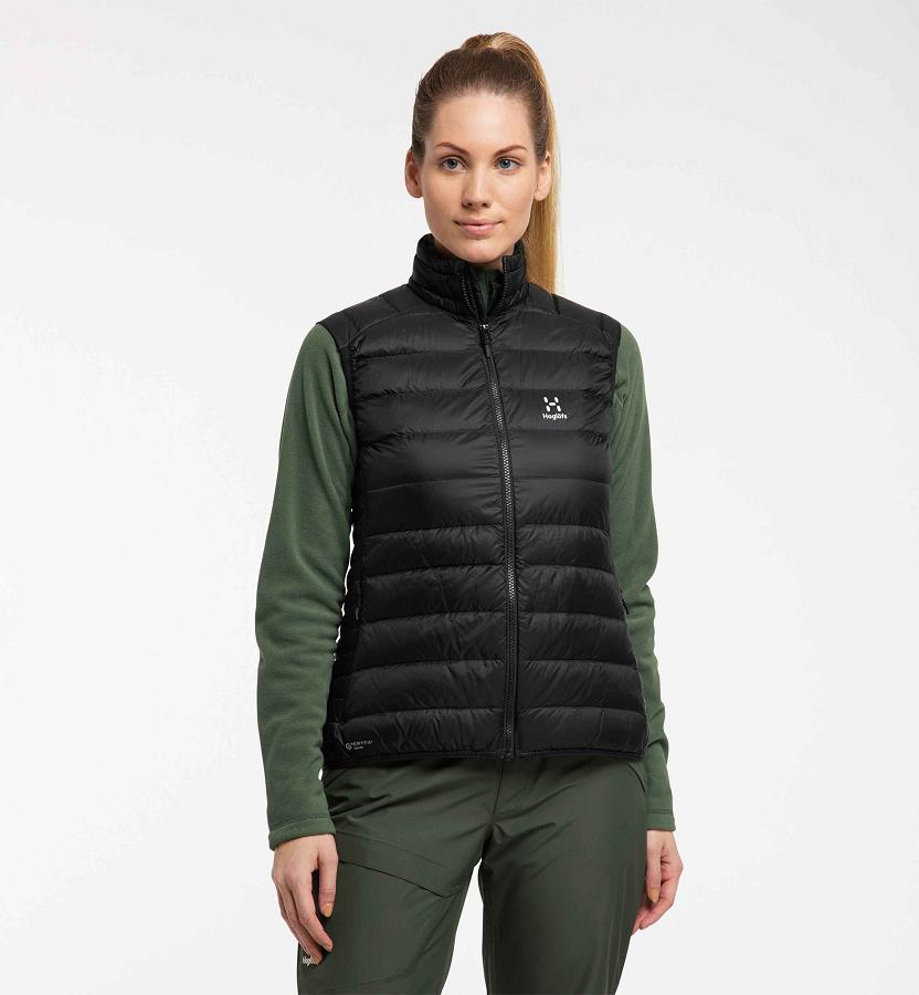 Haglöfs Womens Roc Vest Black New Zealand 13729WSQX